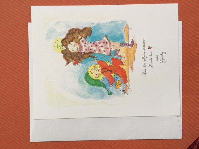 Carte Anniversaire Grimby
10,5cm X 14 cm
carte simple papier mat + enveloppe 2,50 euros